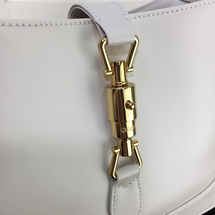 G*u*i jackie 1961 small hobo bag white 636709