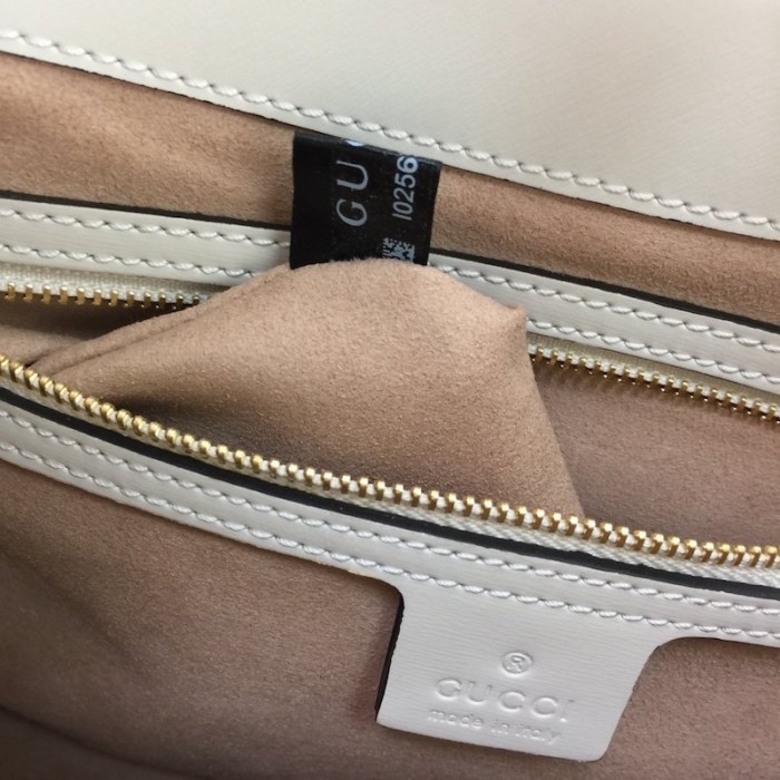 G*u*i jackie 1961 small hobo bag white 636709
