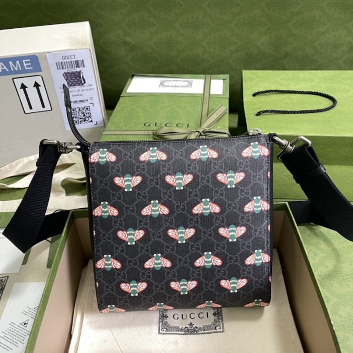 G*u*i bestiary messenger bag with bees ‎681021