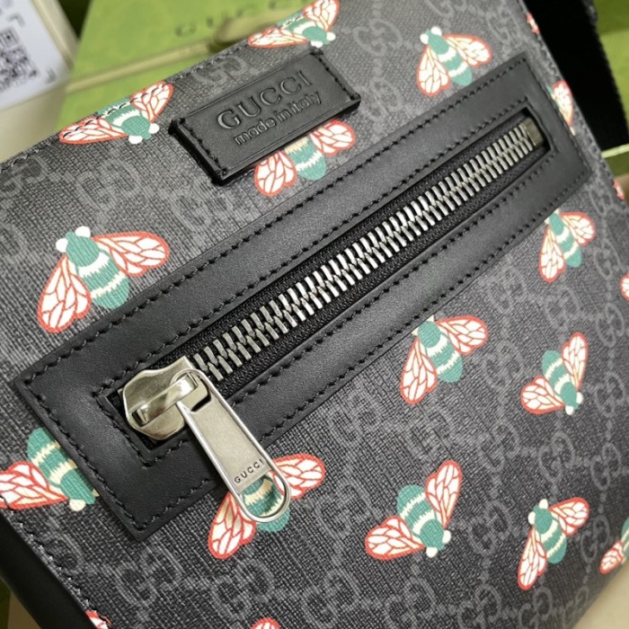 G*u*i bestiary messenger bag with bees ‎681021