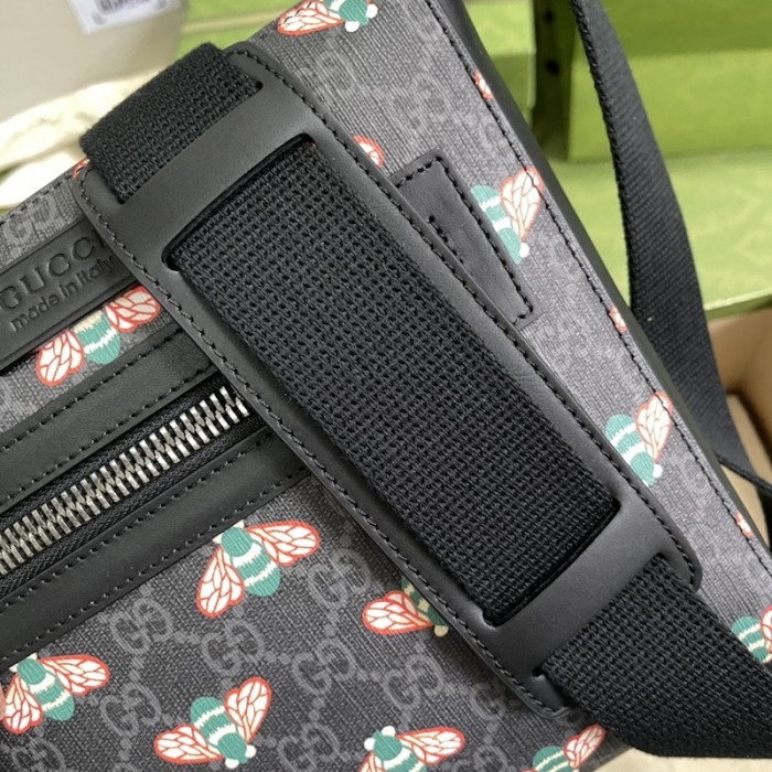 G*u*i bestiary messenger bag with bees ‎681021
