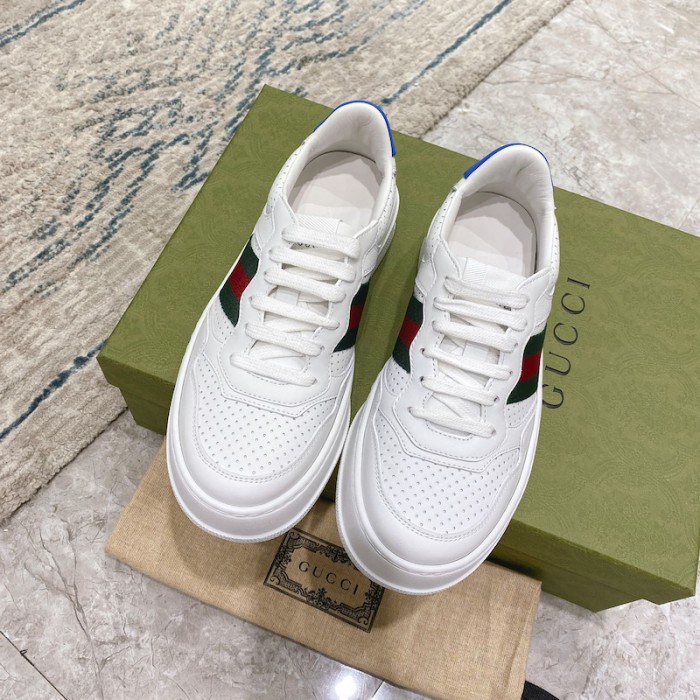 G*u*i gg embossed sneaker with web