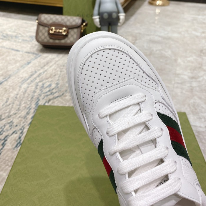 G*u*i gg embossed sneaker with web