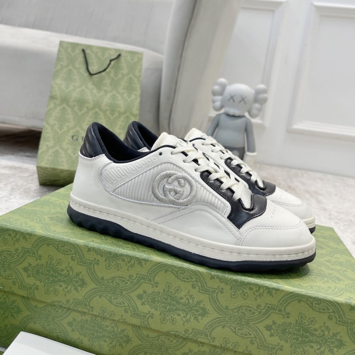 G*u*i men''s mac80 sneaker black / white 756811