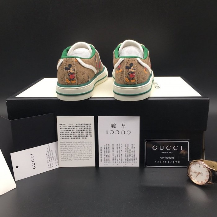 disney x G*u*i tennis 1977 sneaker with web