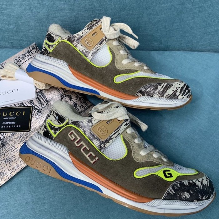 G*u*i rock tejus printed ultrapace sneaker