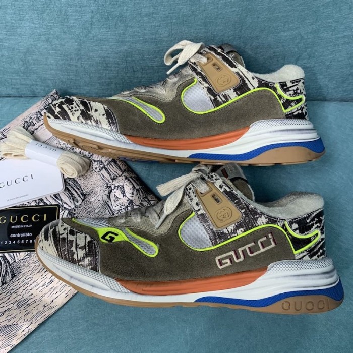 G*u*i rock tejus printed ultrapace sneaker