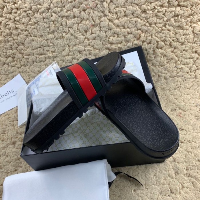 G*u*i web slide sandal black