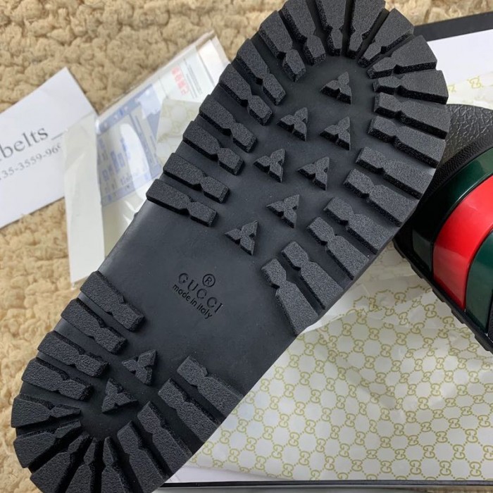 G*u*i web slide sandal black