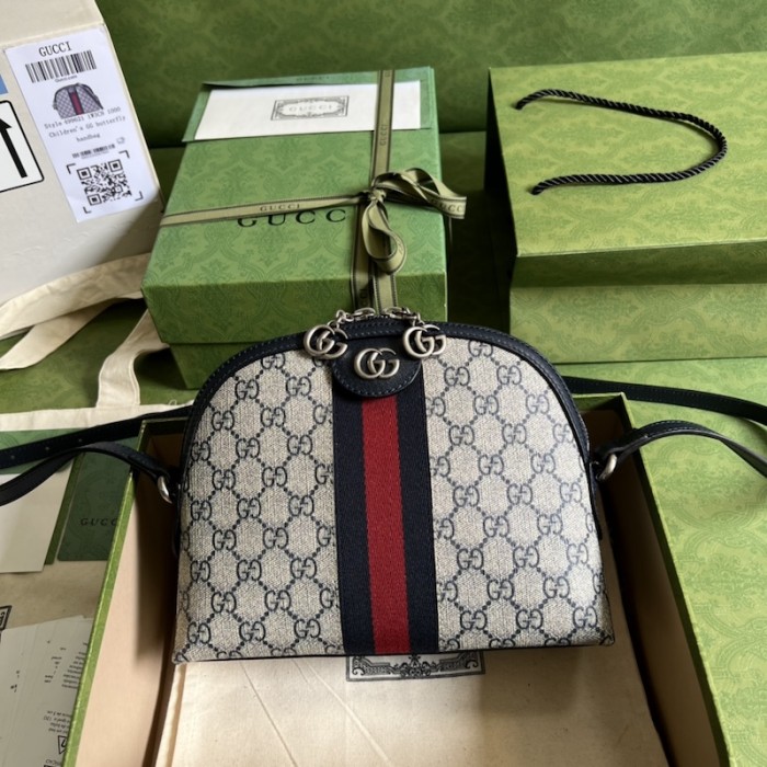 G*u*i ophidia small gg shoulder bag ‎499621 blue