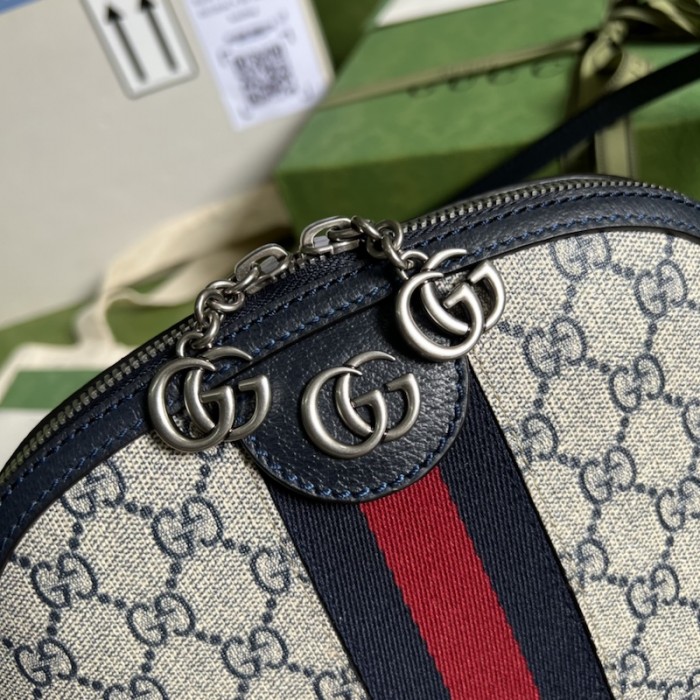 G*u*i ophidia small gg shoulder bag 499621 blue