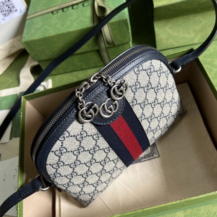 G*u*i ophidia small gg shoulder bag 499621 blue