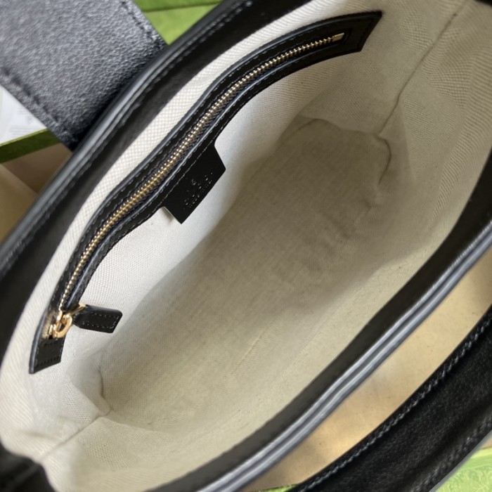 G*u*i small gg shoulder bag 675788 black
