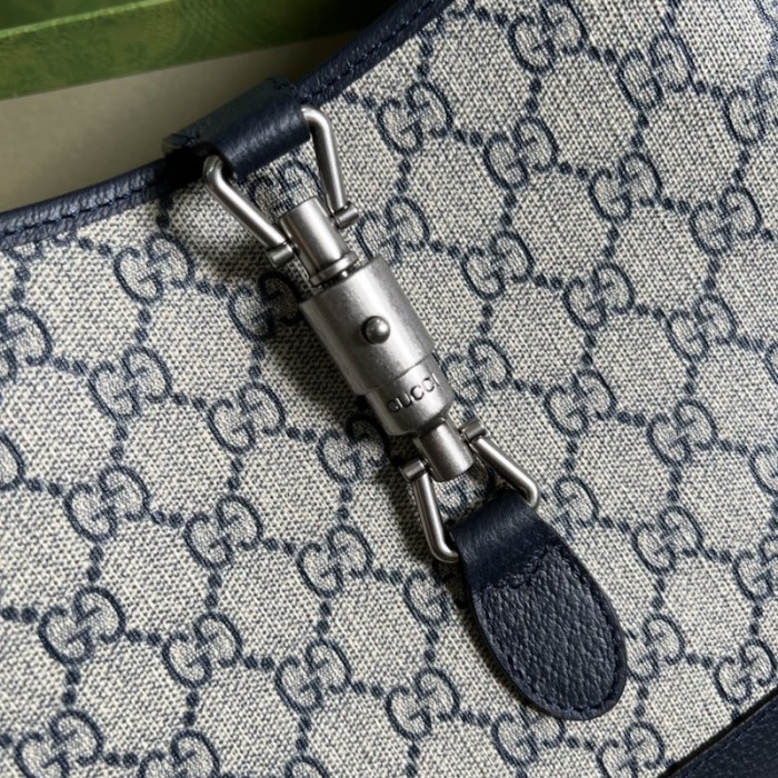 G*u*i jackie 1961 small gg shoulder bag 678843 blue
