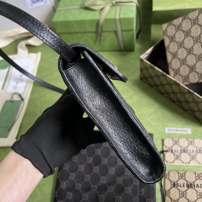 g*u*i x Ba*len*cia*ga the hacker project phone bag black