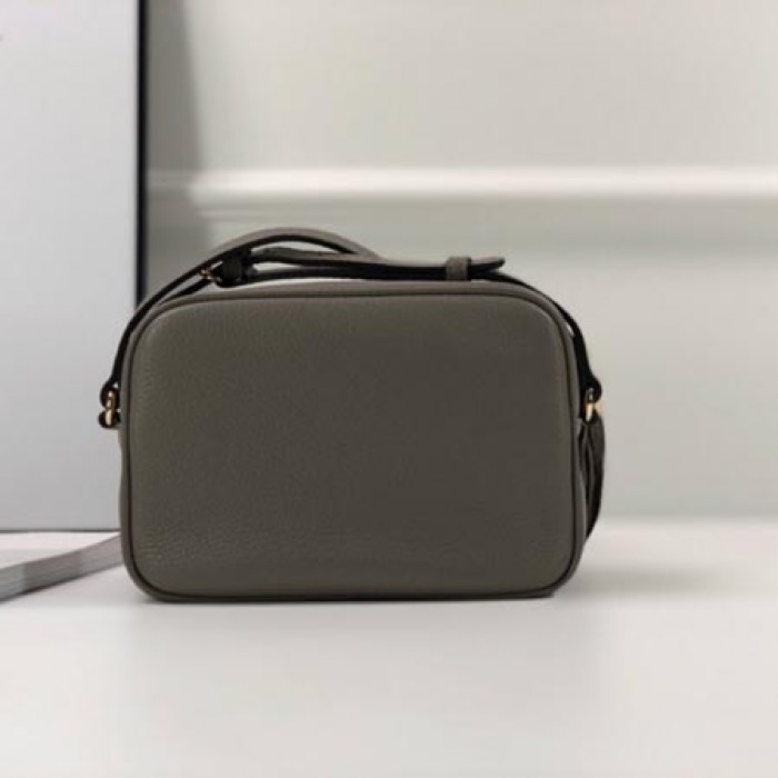 G*u*i soho small leather disco bag grey 308364