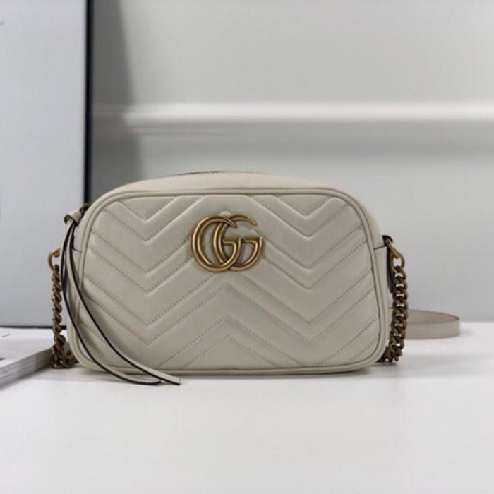 G*u*i gg marmont small matelasse shoulder bag beige 447632