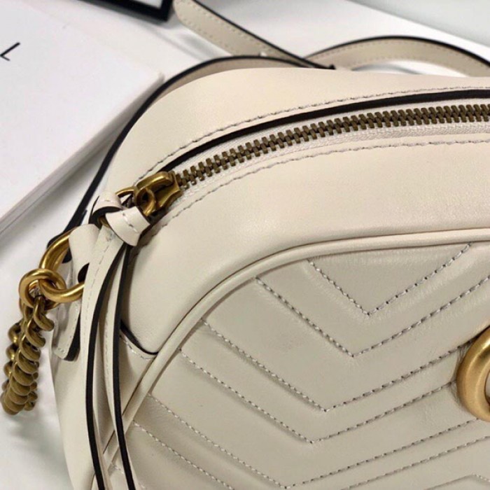G*u*i gg marmont small matelasse shoulder bag beige 447632