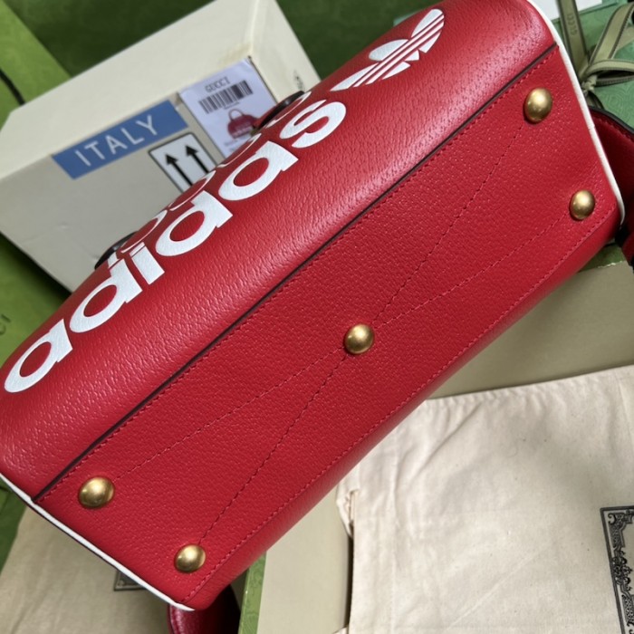 Ad*s x g*u*i mini duffle bag 702397 red