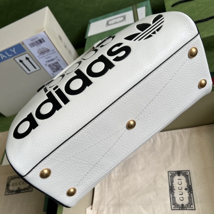 Ad*s x g*u*i mini duffle bag 702397 white