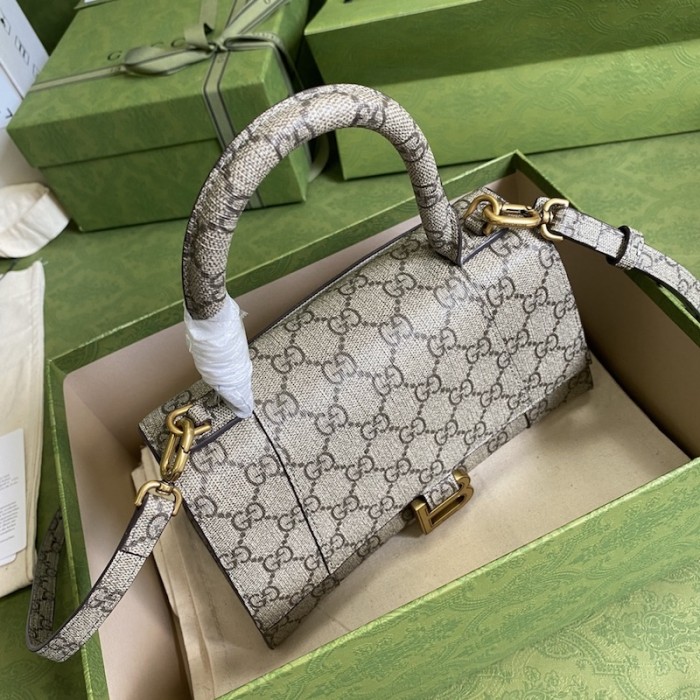 Ba*len*cia*ga x g*u*i gg canvas shoulder bag 658575