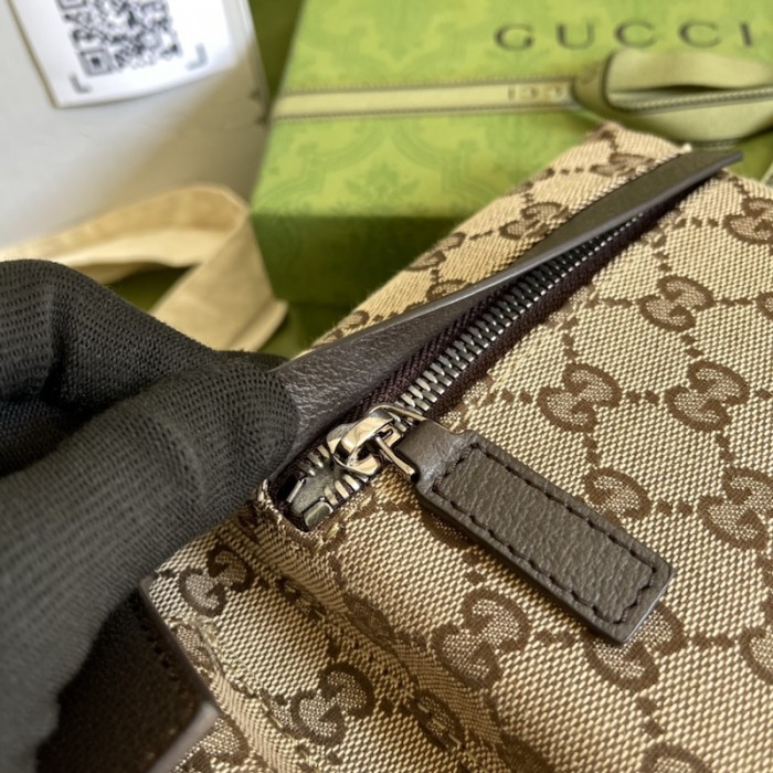 G*u*i original gg canvas belt bag 28566 brown