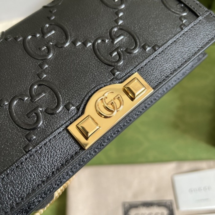 G*u*i gg wallet with chain 676155 black