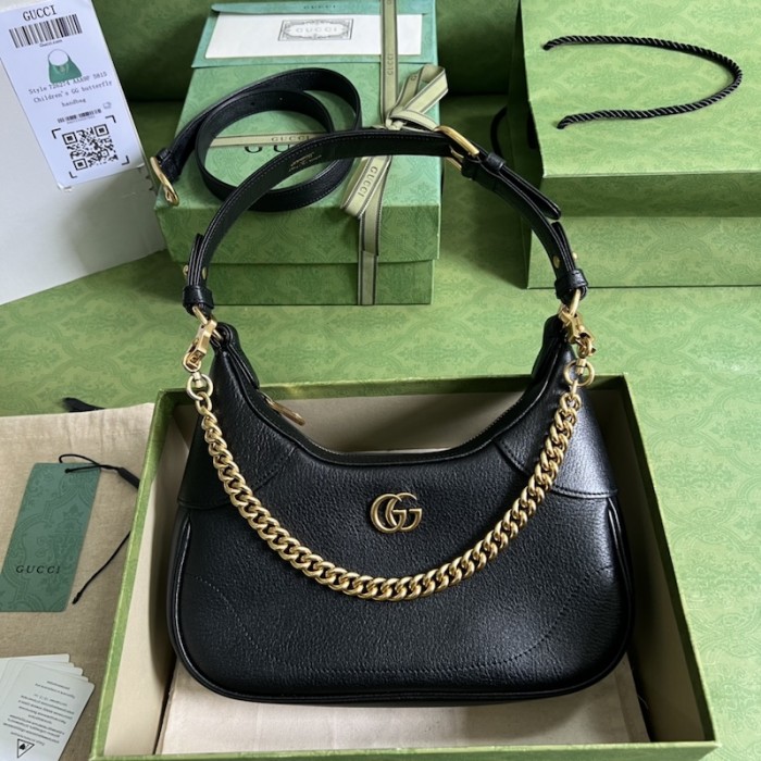 G*u*i aphrodite small shoulder bag ‎731817 black