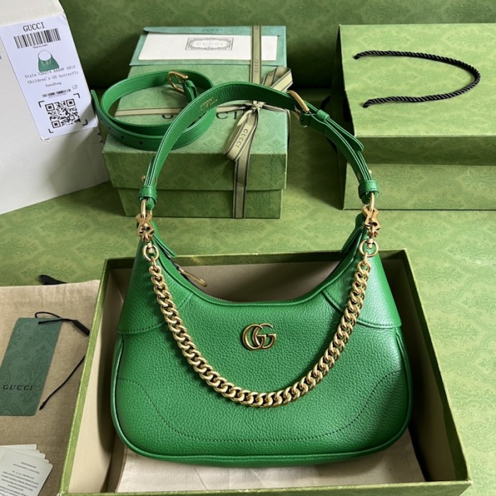 G*u*i aphrodite small shoulder bag ‎731817 green