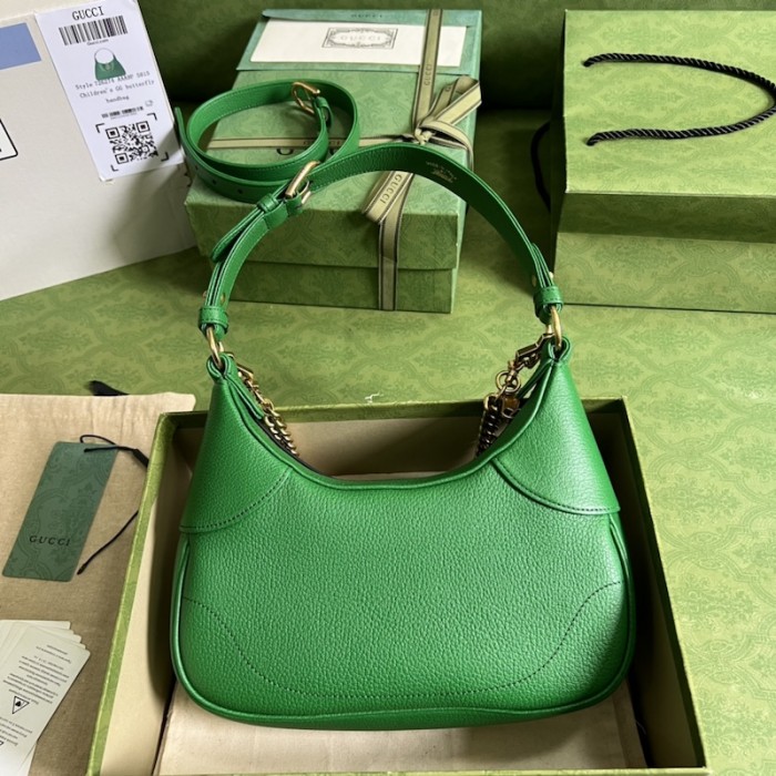 G*u*i aphrodite small shoulder bag 731817 green