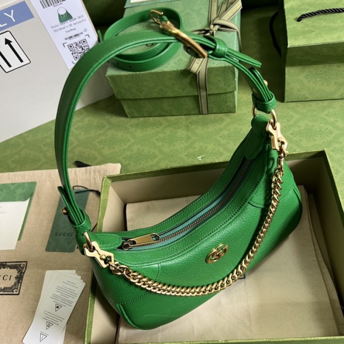 G*u*i aphrodite small shoulder bag 731817 green