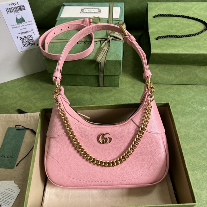G*u*i aphrodite small shoulder bag ‎731817 pink