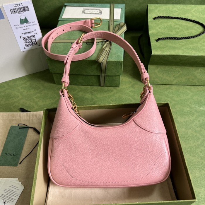 G*u*i aphrodite small shoulder bag 731817 pink