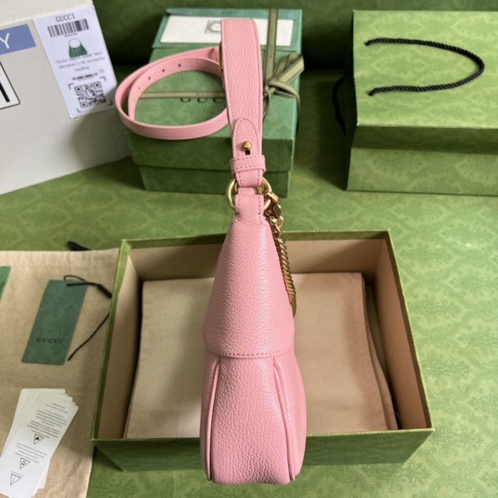 G*u*i aphrodite small shoulder bag 731817 pink