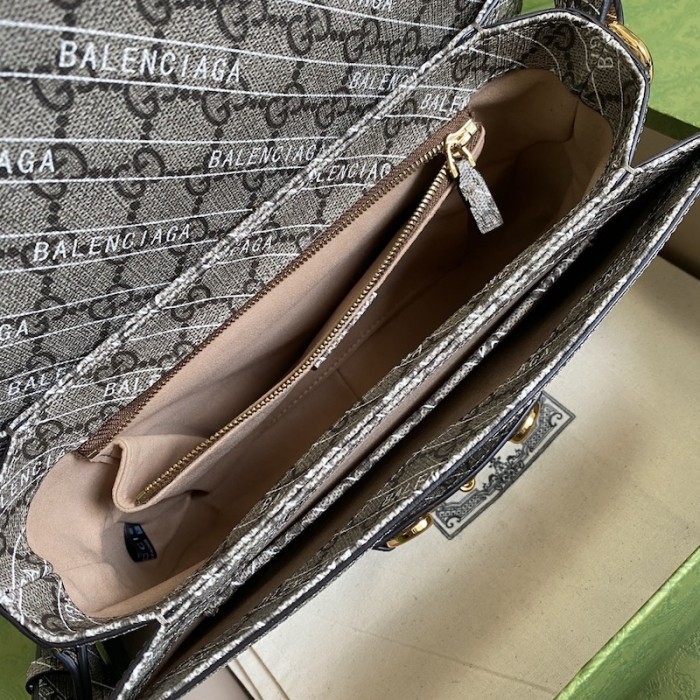 g*u*i x Ba*len*cia*ga horsebit 1955 shoulder bag 602204