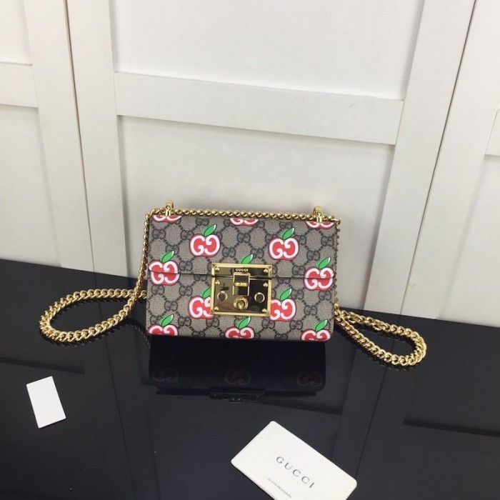 G*u*i chinese valentine''s day padlock small shoulder bag