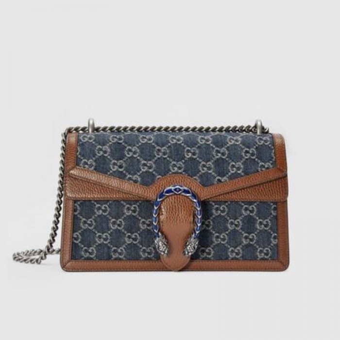 G*u*i denim dionysus small shoulder bag 476432
