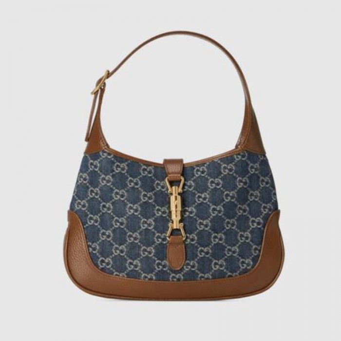G*u*i denim jackie 1961 small shoulder bag 636706