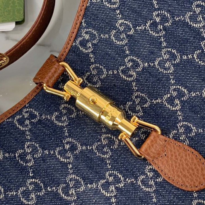 G*u*i denim jackie 1961 small shoulder bag 636706