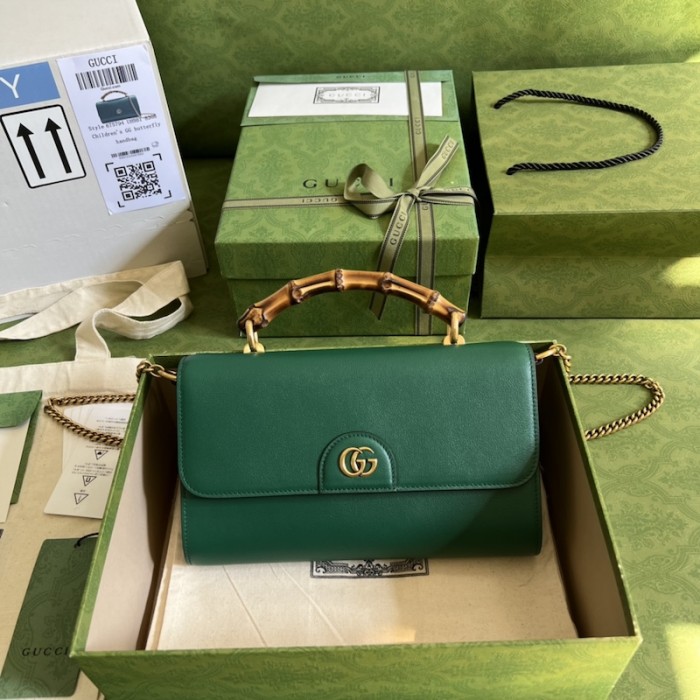 G*u*i diana mini shoulder bag ‎675795 green