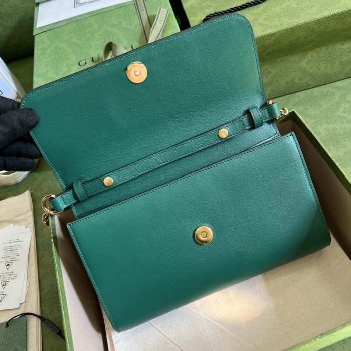 G*u*i diana mini shoulder bag ‎675795 green