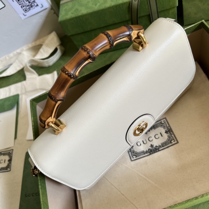 G*u*i diana mini shoulder bag 675795 white
