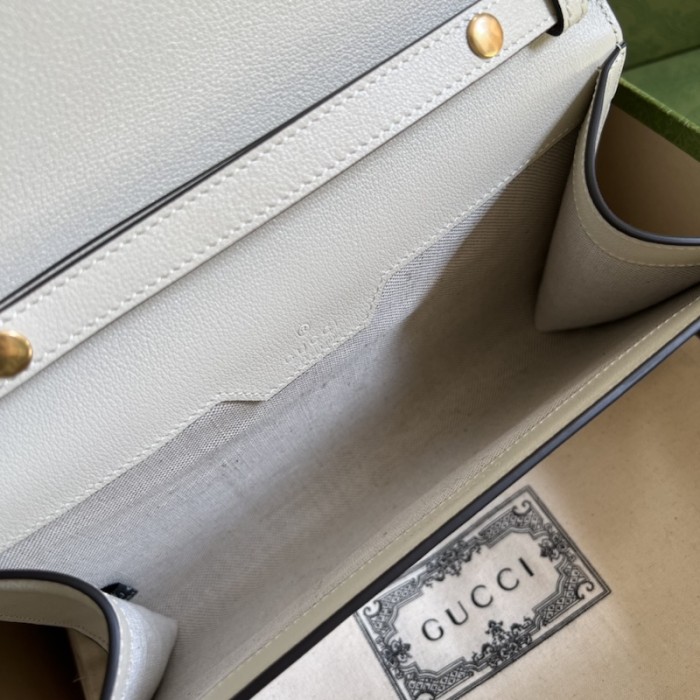 G*u*i diana mini shoulder bag 675795 white