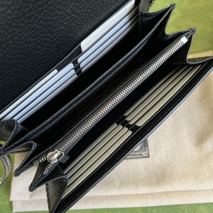 g*u*i dionysus gg Sup*e chain wallet 401231 black