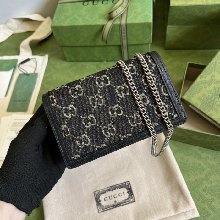 G*u*i dionysus gg super mini bag 476432 black