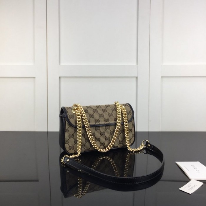 G*u*i original gg canvas gg marmont mini bag 446744
