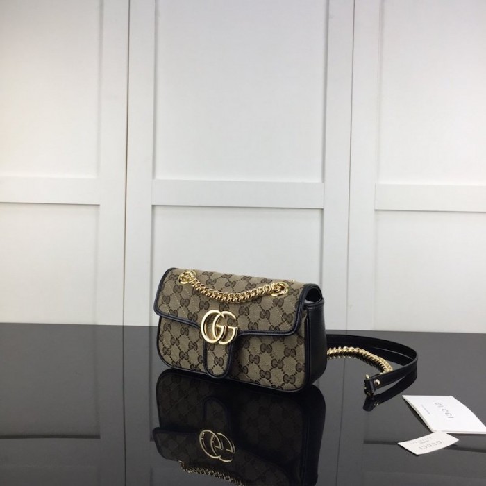 G*u*i original gg canvas gg marmont mini bag 446744