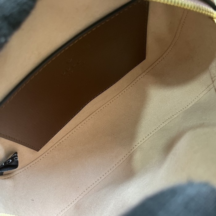 g*u*i horsebit 1955 small shoulder bag beige gg Sup*e canvas 760196