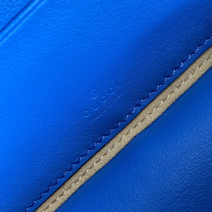 G*u*i interlocking g mini bag blue 658230