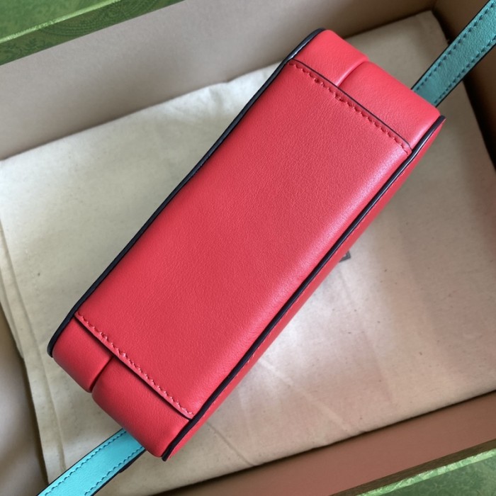 G*u*i interlocking g mini bag red 658230
